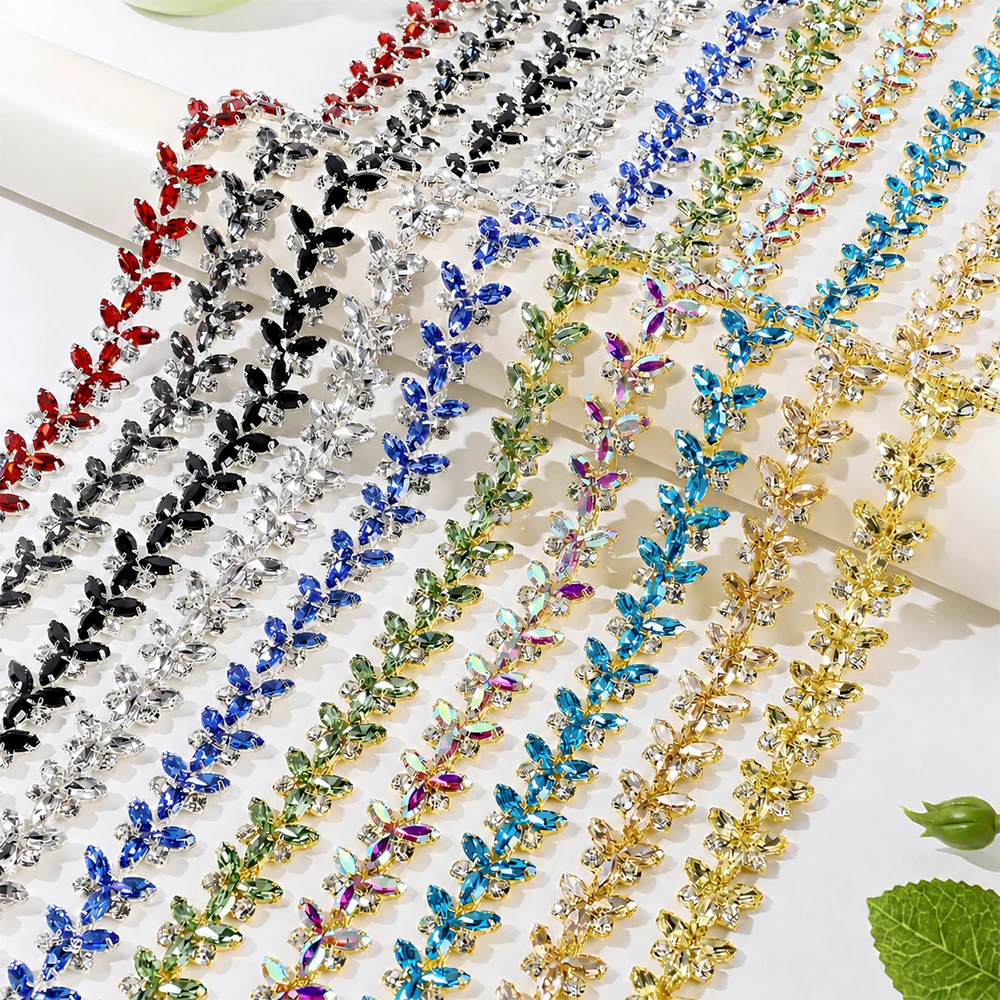 Colorful Marquise Rhinestone Chain product image 2