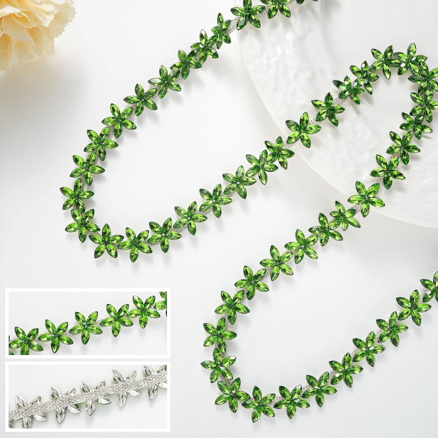 1.6 cm Five-Point Star Rhinestone Chain product image 7