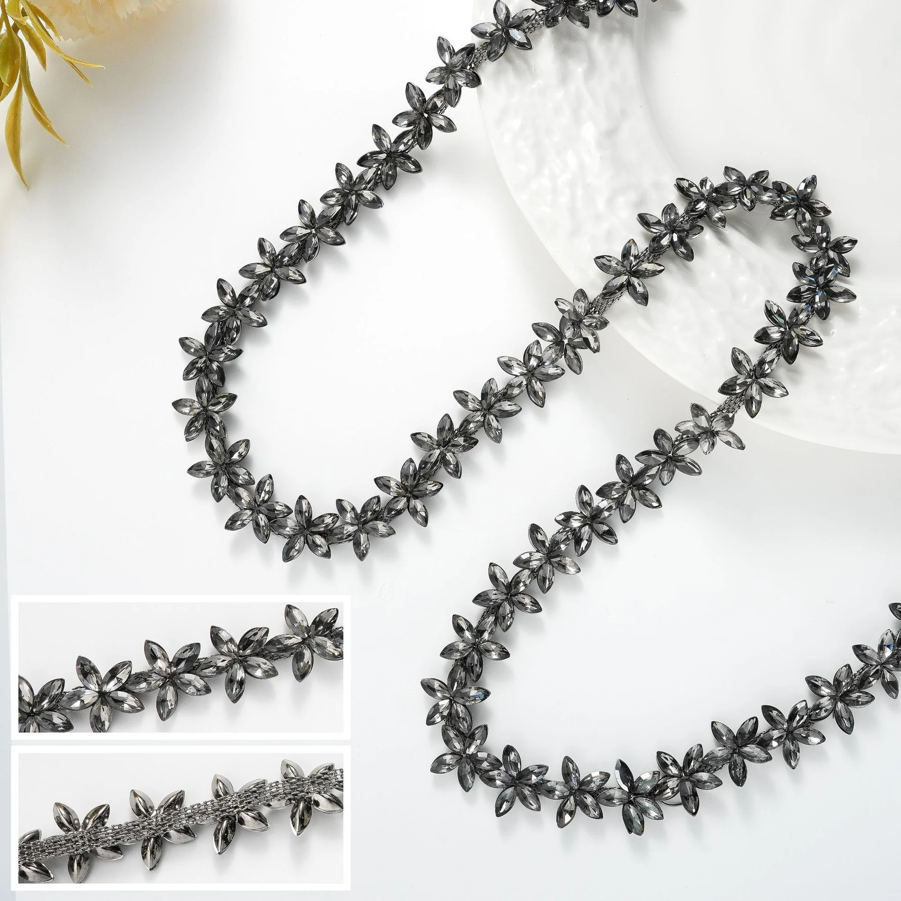 1.6 cm Five-Point Star Rhinestone Chain product image 13
