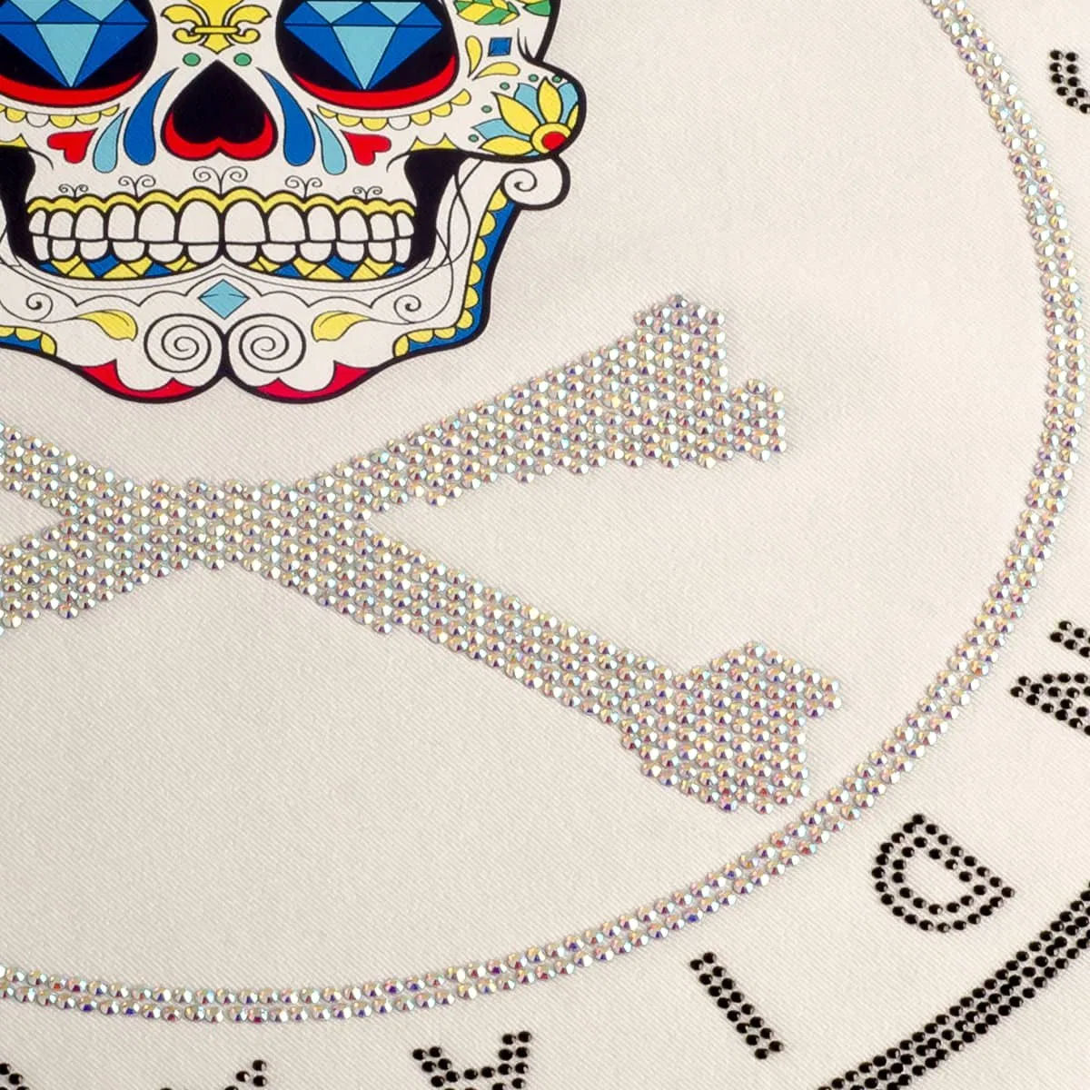 SS3 Skull Rhinestone and Printed Heat Transfer product image 5