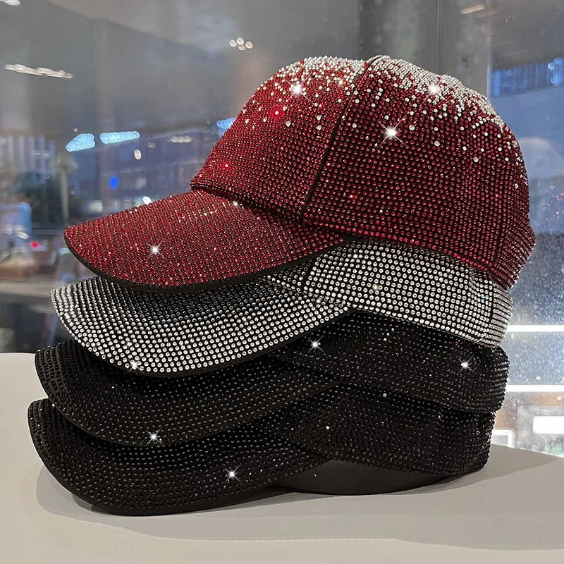 Gradient Full Rhinestone Baseball Cap product image 3