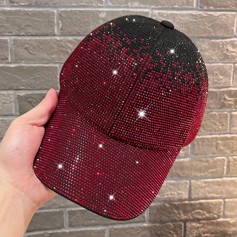 Gradient Full Rhinestone Baseball Cap product image 8