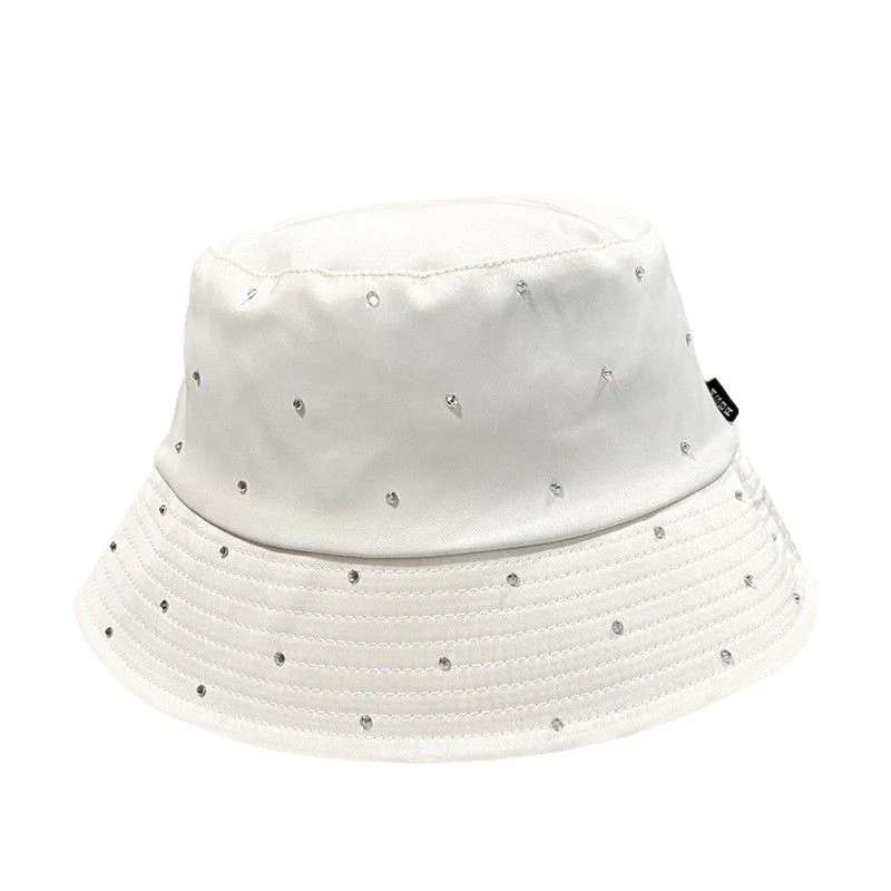 Scattered Rhinestone Satin Bucket Hat product image 4