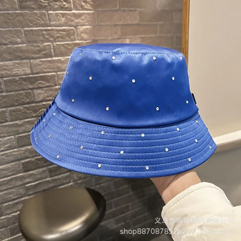 Scattered Rhinestone Satin Bucket Hat product image 6