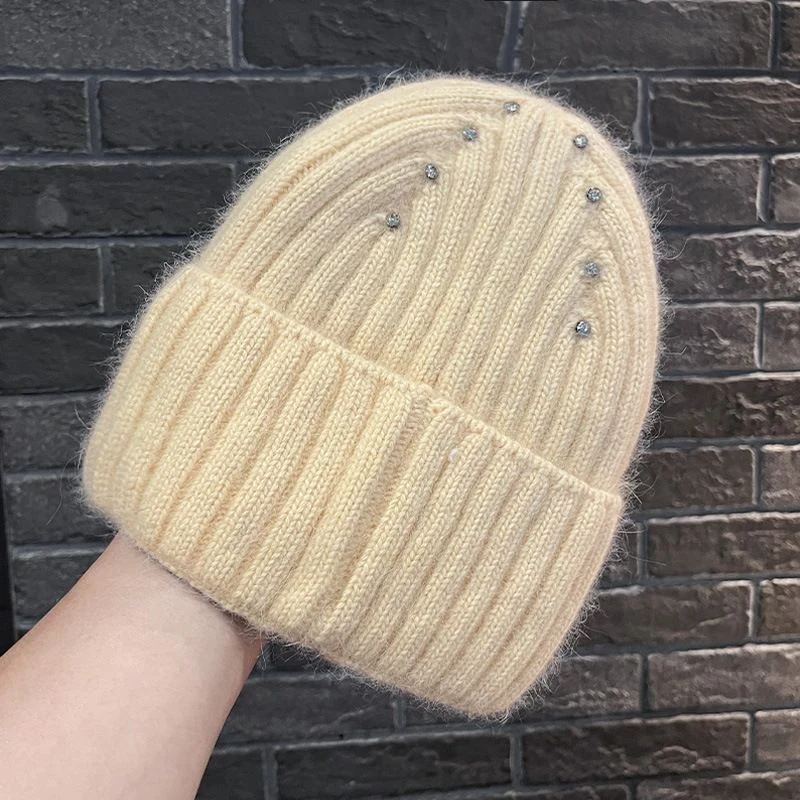 Rhinestone Rib-Knit Beanie product image 11