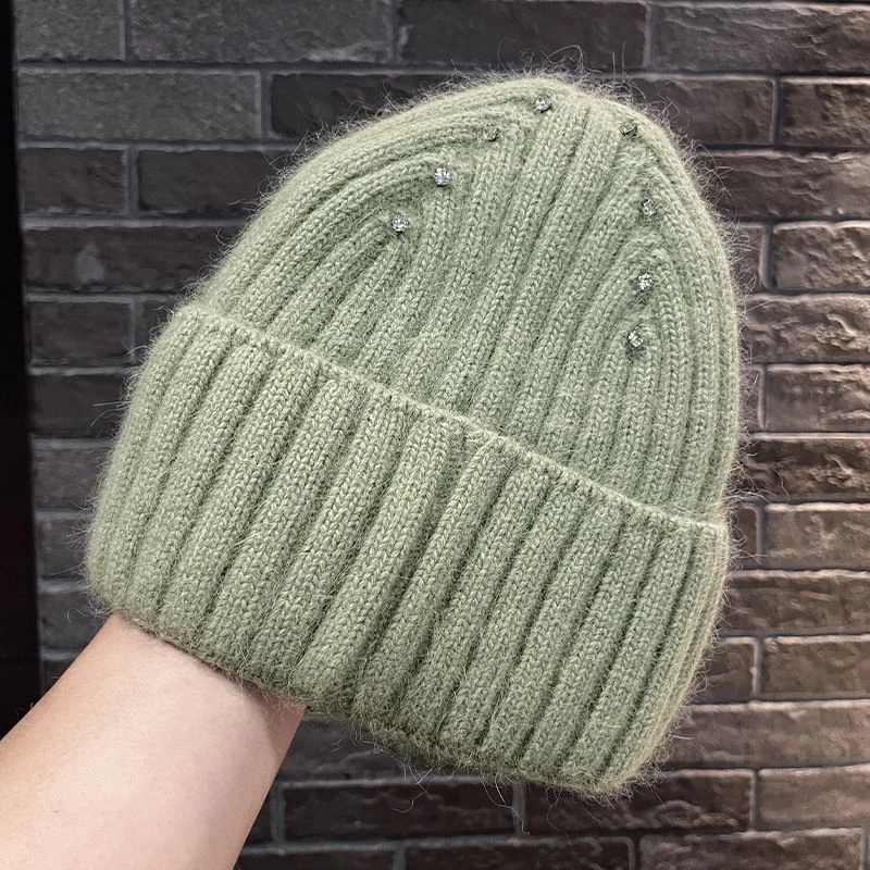 Rhinestone Rib-Knit Beanie product image 15
