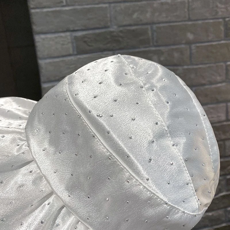 Open-Crown Rhinestone Sun Hat product image 3