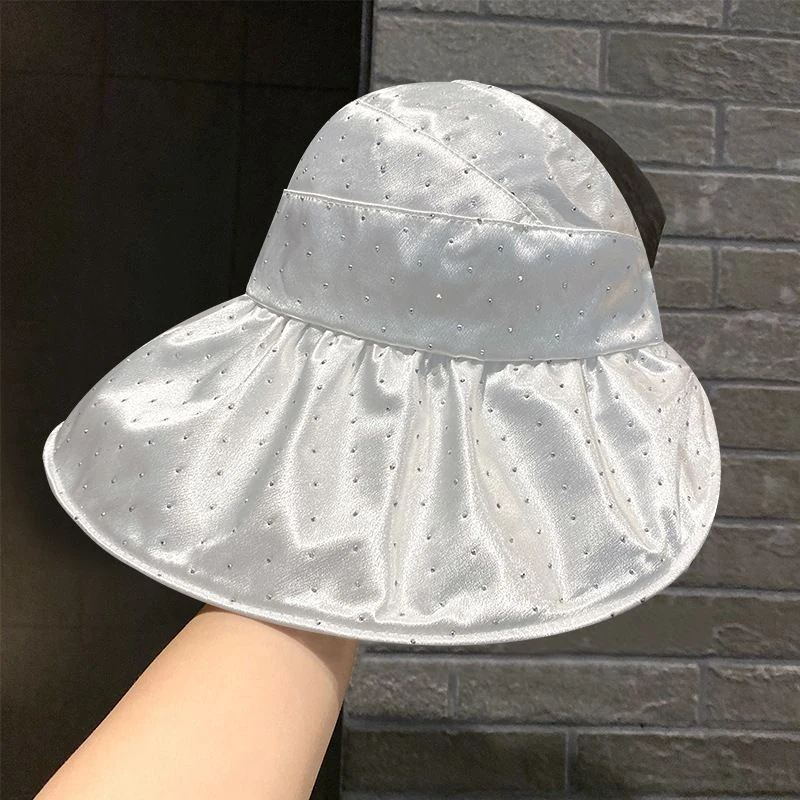 Open-Crown Rhinestone Sun Hat product image 6