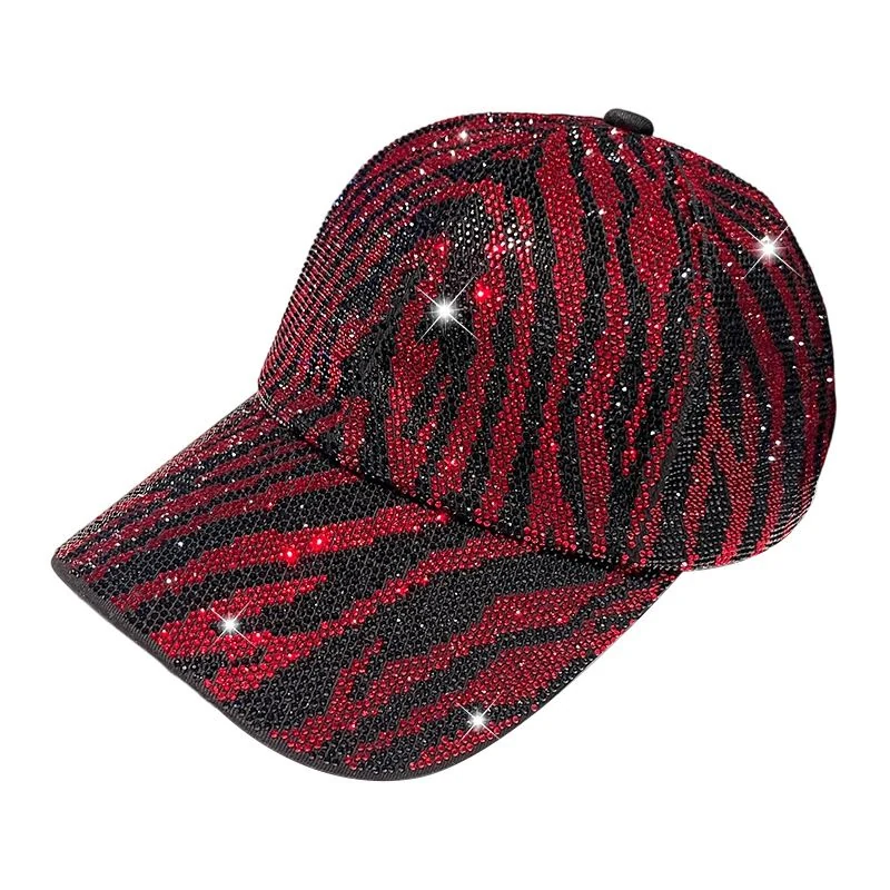 Zebra Rhinestone Baseball Cap product image 4