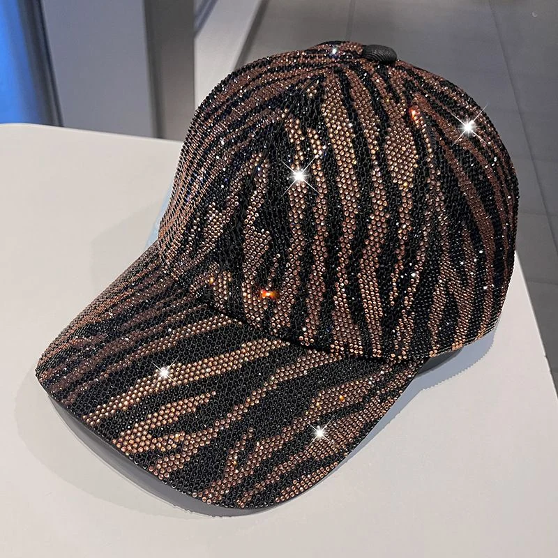 Zebra Rhinestone Baseball Cap product image 7
