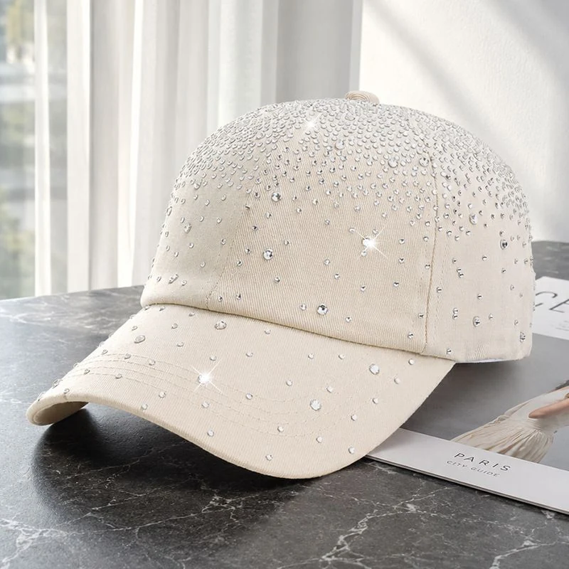 Leopard Print Rhinestone Baseball Cap product image 9
