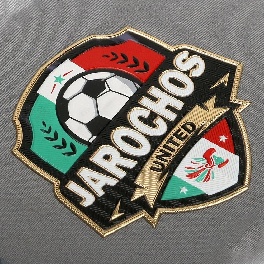 Custom 3D TPU Rubber Logo Patches and Badges sourcing agent reference