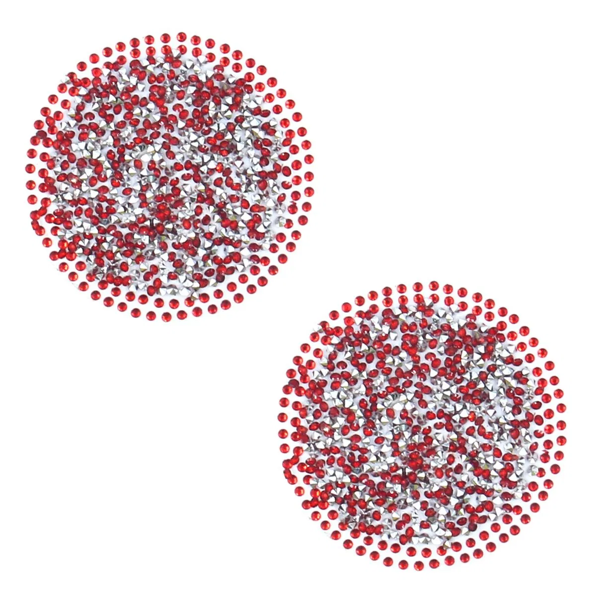 Round Shiny Diamond Nipple Pasties for Festival and Stage Disposable Covers product image 4