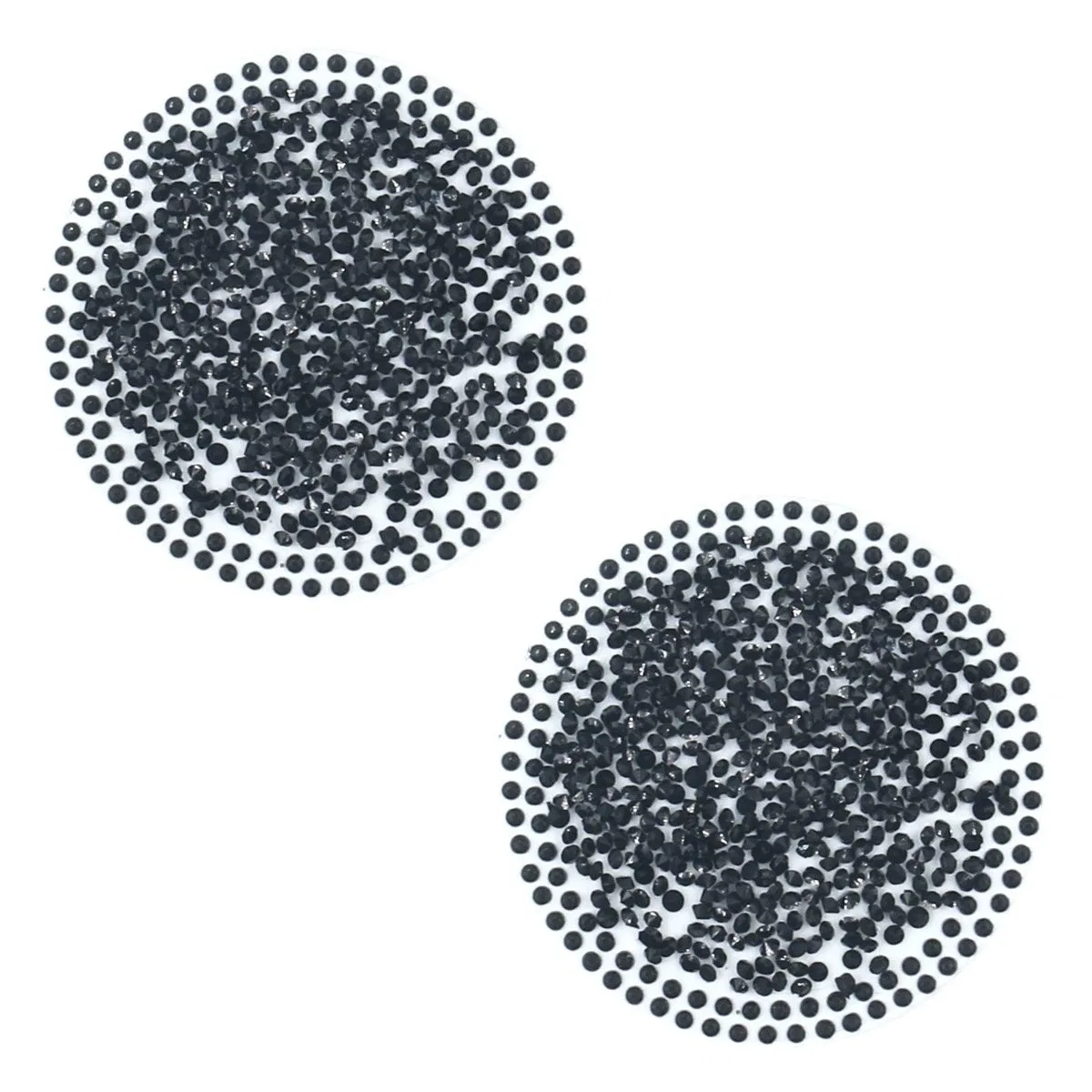 Round Shiny Diamond Nipple Pasties for Festival and Stage Disposable Covers product image 5