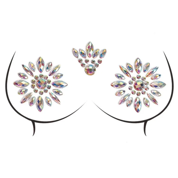 Acrylic Rhinestone Nipple Pasties product image 5