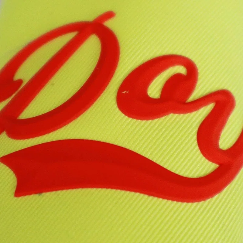 TPU Heat Transfer Logo Labels for Clothing hosiery label detail