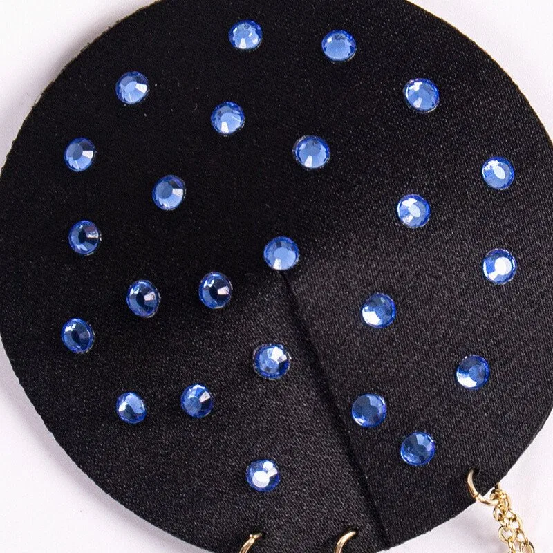 Blue Diamond Chain Nipple Covers product image 2