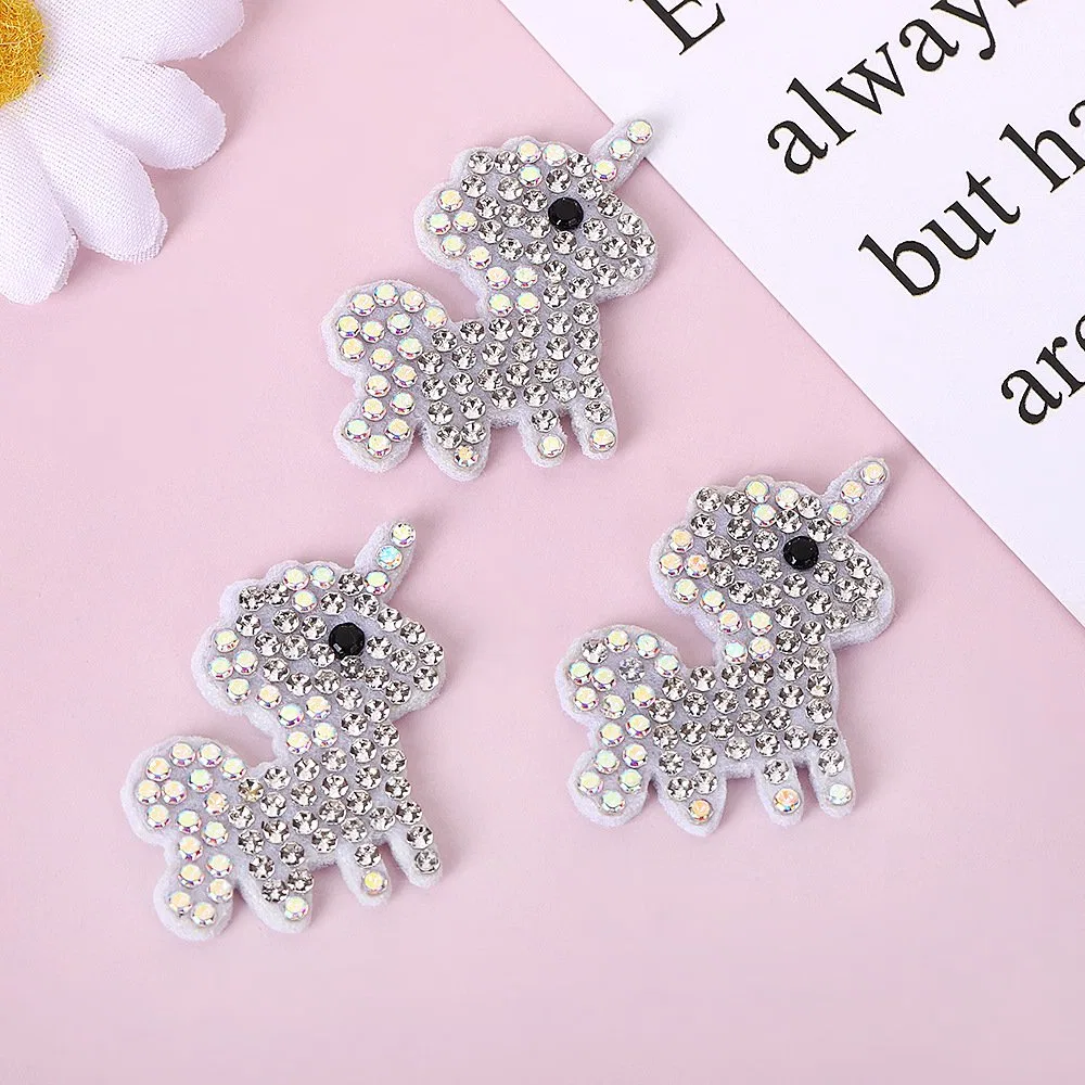 Unicorn Rhinestone Iron-on Patch product image 5