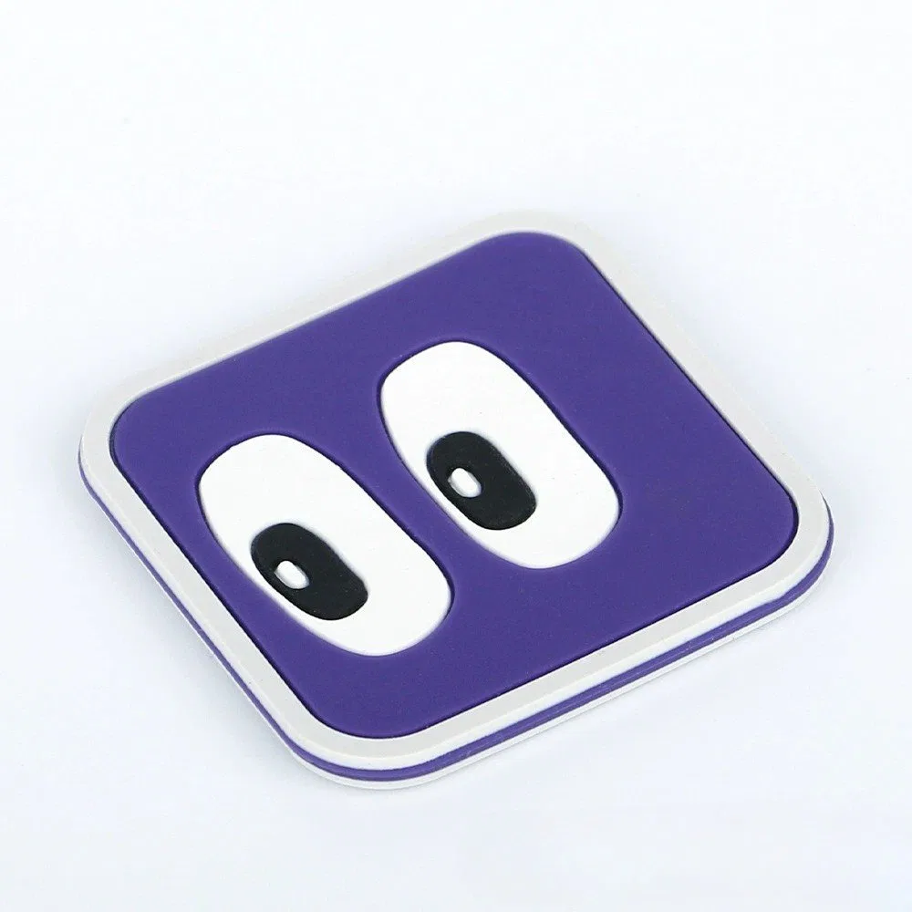Custom Soft Rubber Labels sample swatch detail