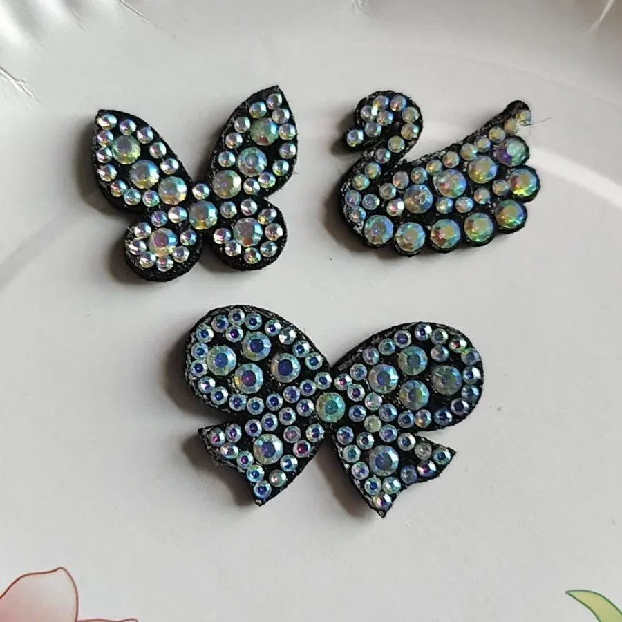 Classic Swan Rhinestone Iron-on Patch product image 5