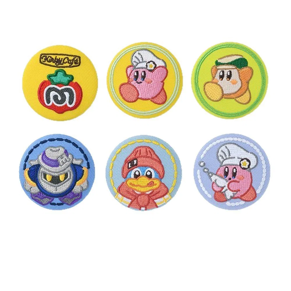 Custom Embroidered Fabric Patches for Apparel and Bags bulk patch detail