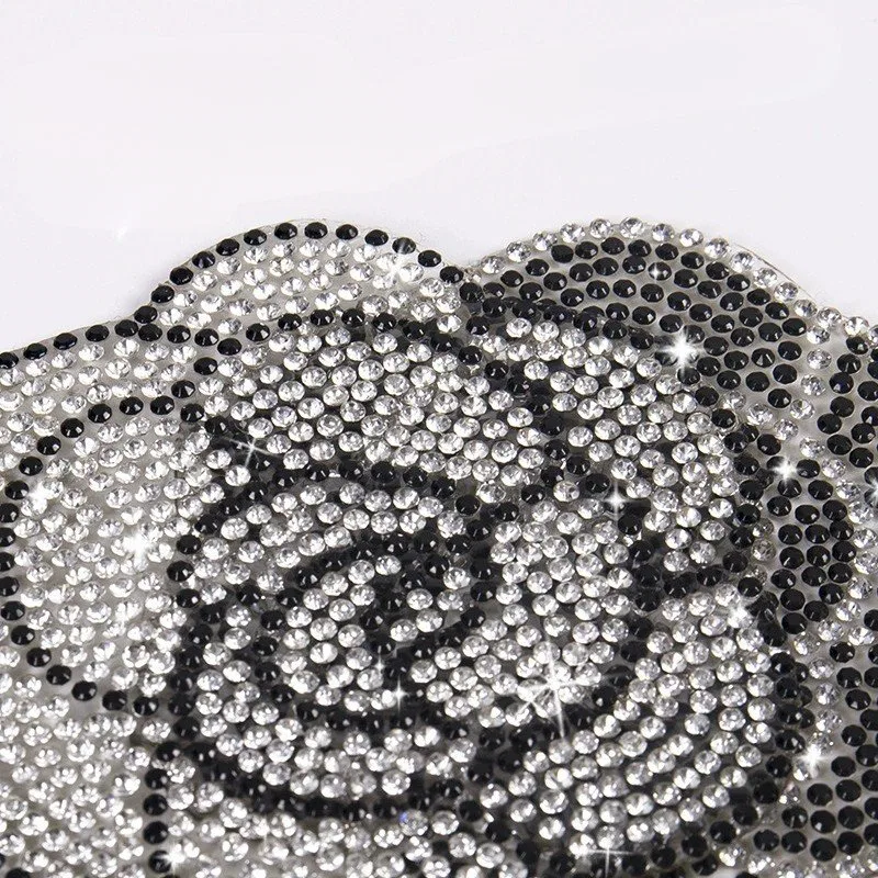 Hand-Brushed Adhesive Diamond Rose Nipple Cover product image 3