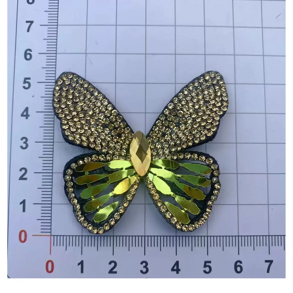 French-Style Rhinestone Flower and Butterfly Accessories product image 3