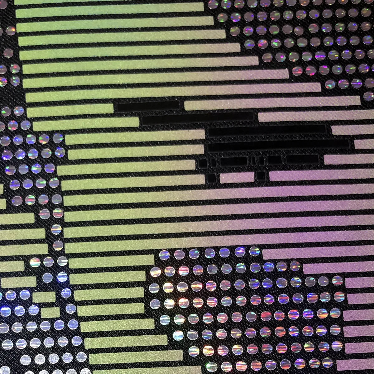 Glitch Skull Rhinestone Graphic T-Shirt product image 4