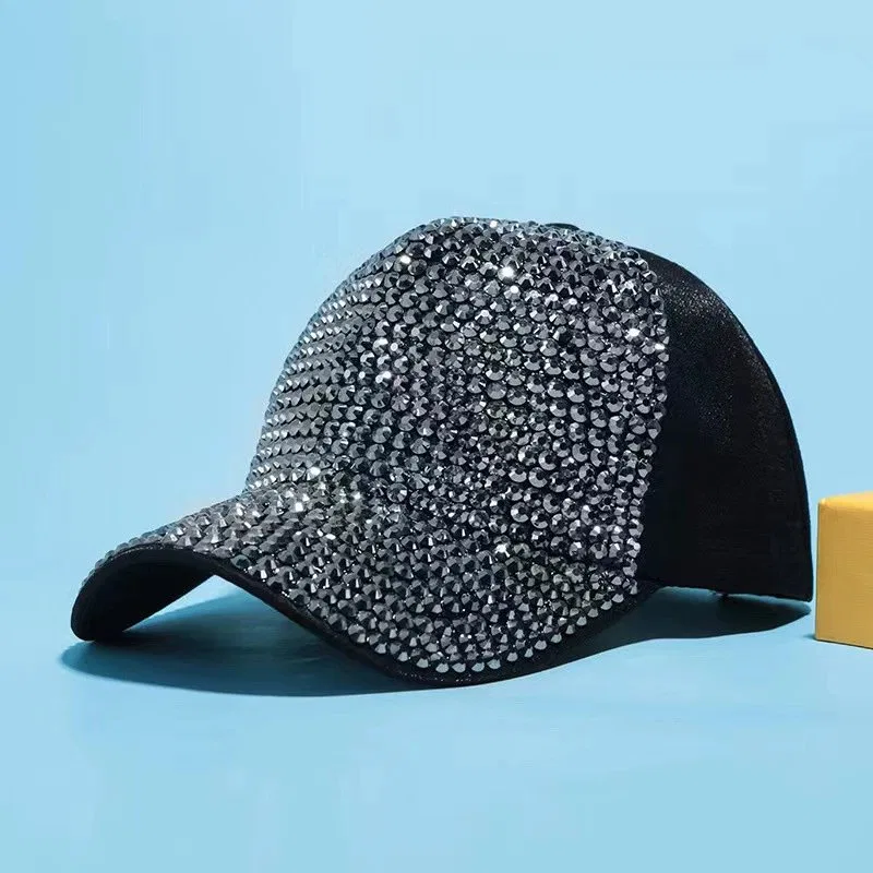 Korean-Style Rhinestone Baseball Cap product image 4